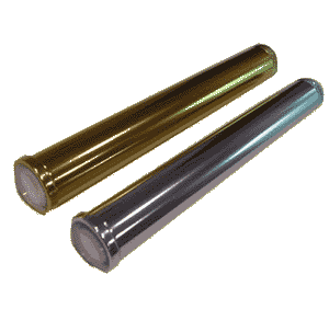 7" Gold/Silver Tube
