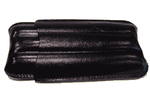 802-3 Three Cigar Leather Case