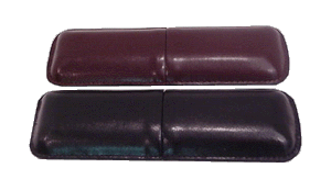 FK-170A Beautiful soft leather 2 finger case